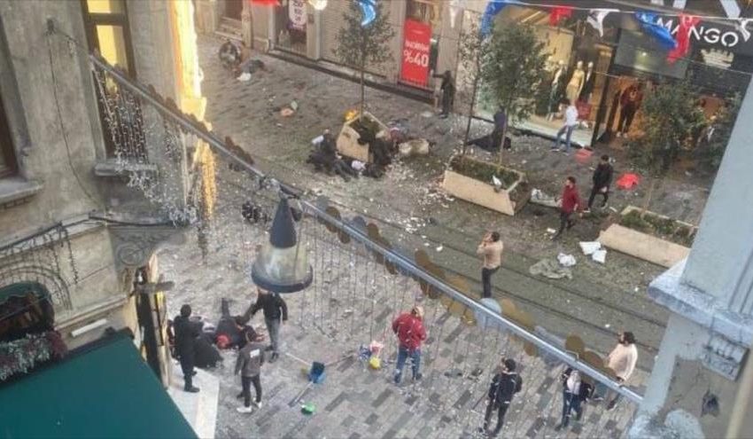  Fuerte explosión sacude el centro de Estambul, hay varios heridos