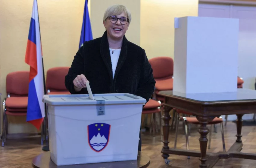  Las elecciones de Eslovenia pueden producir la primera mujer presidenta