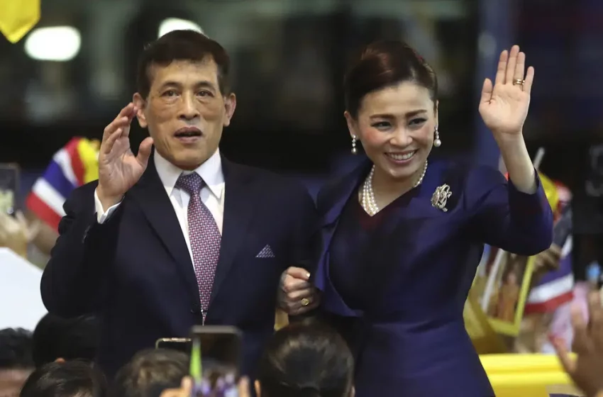  El rey y la reina de Tailandia dan positivo por COVID-19