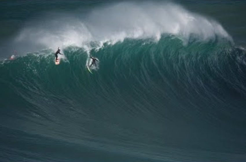  SURF : El mejor surf en Nazaré sin ayuda de las motos de agua