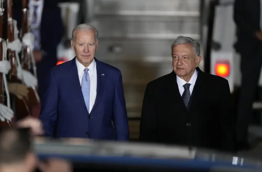  Biden vuela al nuevo aeropuerto de López Obrador para cumbre