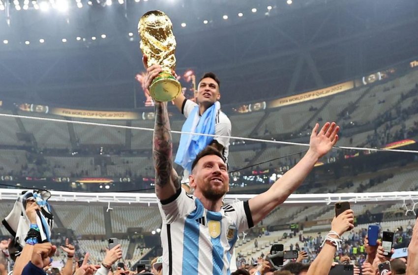  Lautaro Martínez reveló un sabio consejo que le dio Messi en el Mundial de Qatar