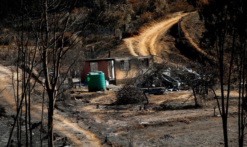  Chile inicia planes de reconstrucción en zonas afectadas por incendios