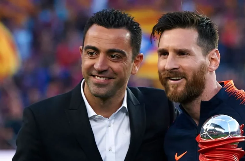  La contundente frase de Xavi sobre el futuro de Messi: «Tiene las puertas abiertas en Barcelona»
