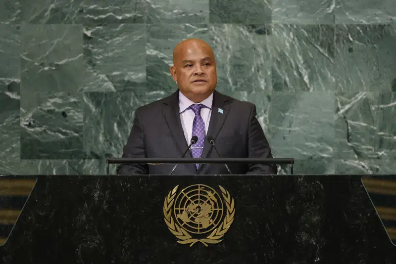  Presidente de Micronesia acusa a China de ‘guerra política’