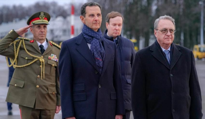  Presidente de Siria llega a Rusia para reunirse con Putin