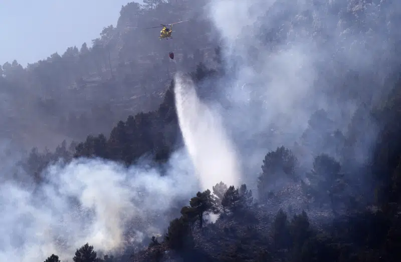  El cambio climático ayuda a generar incendios forestales primaverales en España