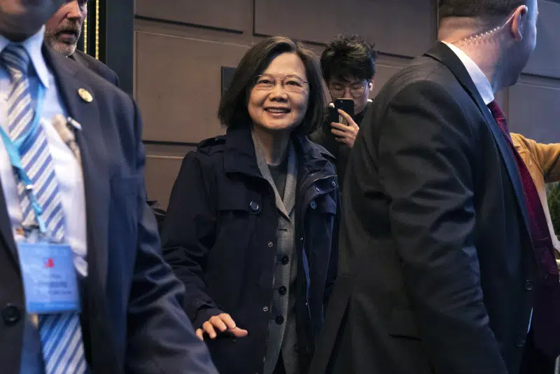  El presidente de Taiwán comienza una visita a Estados Unidos para reforzar el apoyo