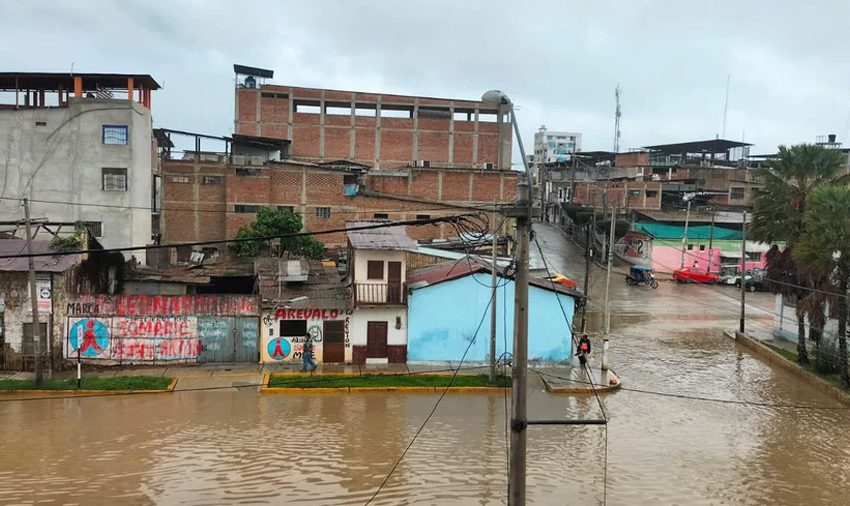  Casi 600 distritos de Perú están en riesgo alto por el ciclón “Yaku”