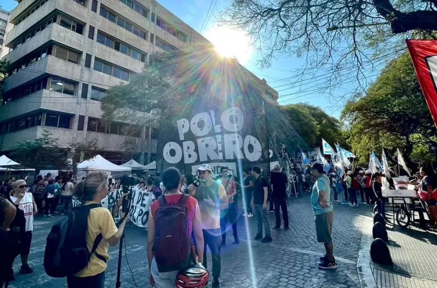  Imputaron a un exlegislador por las protestas del Polo Obrero en Mendoza