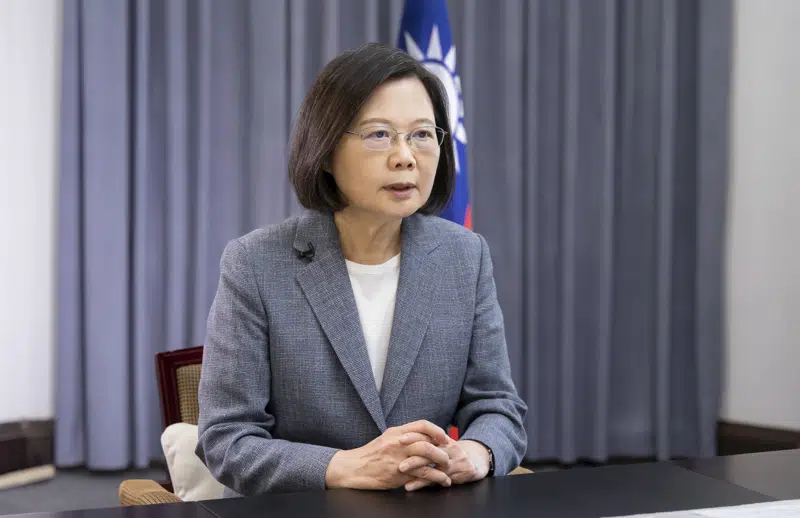  Tsai de Taiwán dice que China no es ‘responsable’ con los simulacros