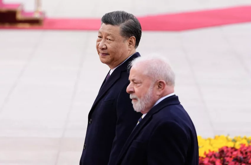  Lula afirma que nadie prohibirá que Brasil mejore su relación con China