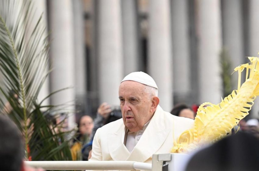  Tras ser dado de alta, el papa Francisco pidió por pobres y marginados en el Domingo de Ramos