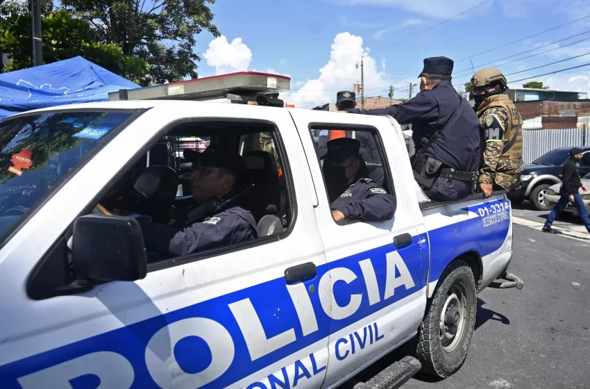  Un vasto plan de seguridad en El Salvador durante vacaciones de Semana Santa