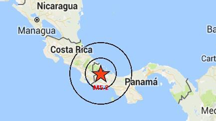  Fuerte sismo sacude costas de Panamá; no hay informes de daños