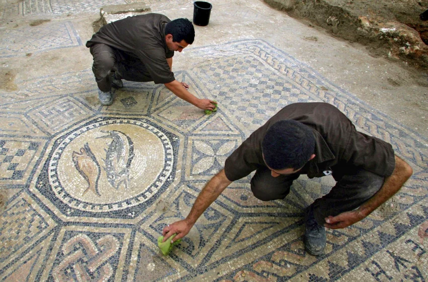  Israel puede desarraigar un antiguo mosaico cristiano cerca de Armagedón. Dónde podría ir la próxima protesta de chispas