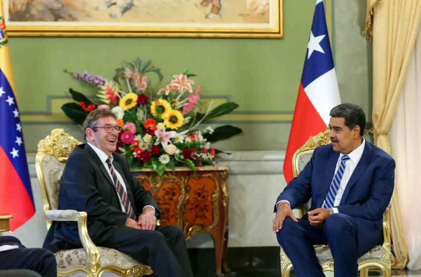  Venezuela recibe cartas credenciales de los embajadores de Francia, Chile y Colombia
