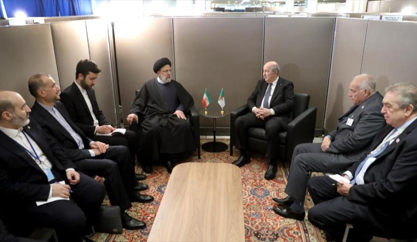  Raisi llama a elevar el nivel de relaciones entre Irán y Argelia