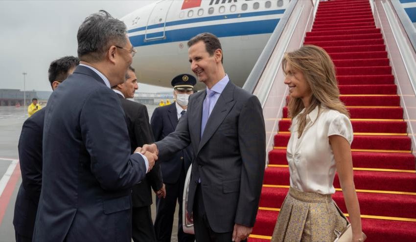  Siria restablece posición mundial: Al-Asad inicia visita a China