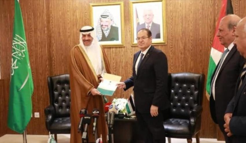  Palestina recibe al primer embajador de Arabia Saudí en el país