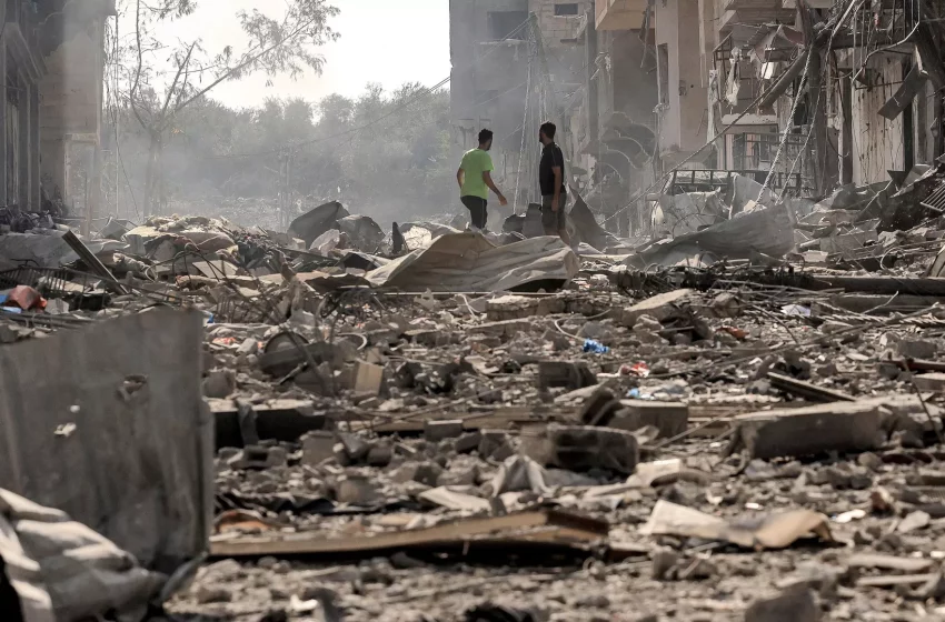  Israel ha lanzado sobre Gaza 6.000 bombas y 4.000 toneladas de explosivos