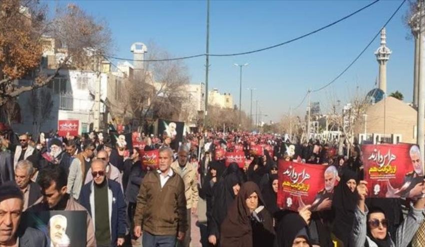  Ciudades de Irán condenan el acto terrorista en Kerman