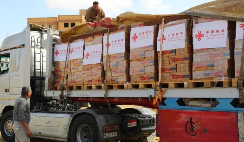  China insta a esfuerzos para entrega de ayuda humanitaria a Gaza