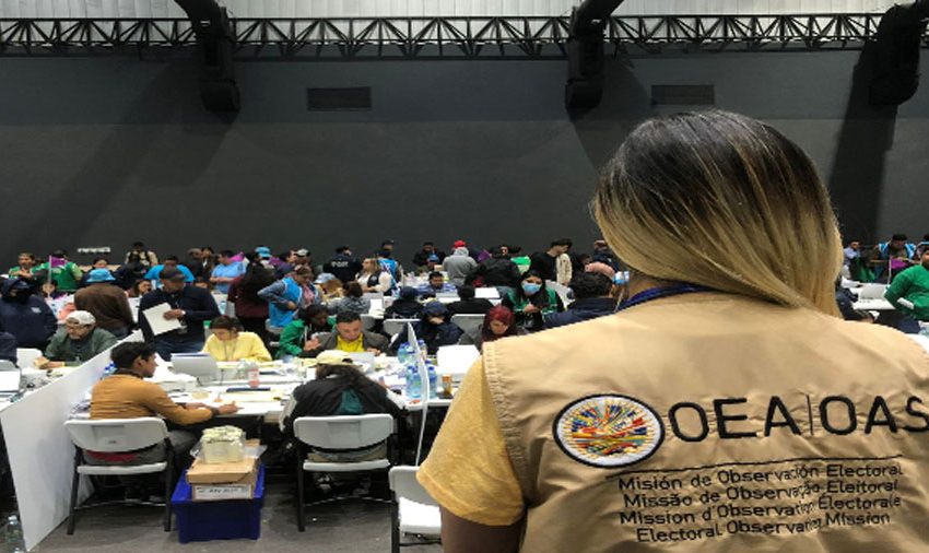  Observadores de la OEA se despliegan en El Salvador para comicios municipales del domingo