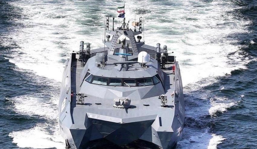  Buques militares de Irán sacan músculo en ejercicios navales en el Índico