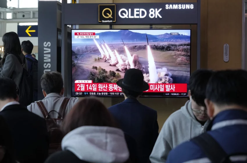  Corea del Norte dispara un misil de alcance intermedio hacia sus aguas orientales, dice Corea del Sur
