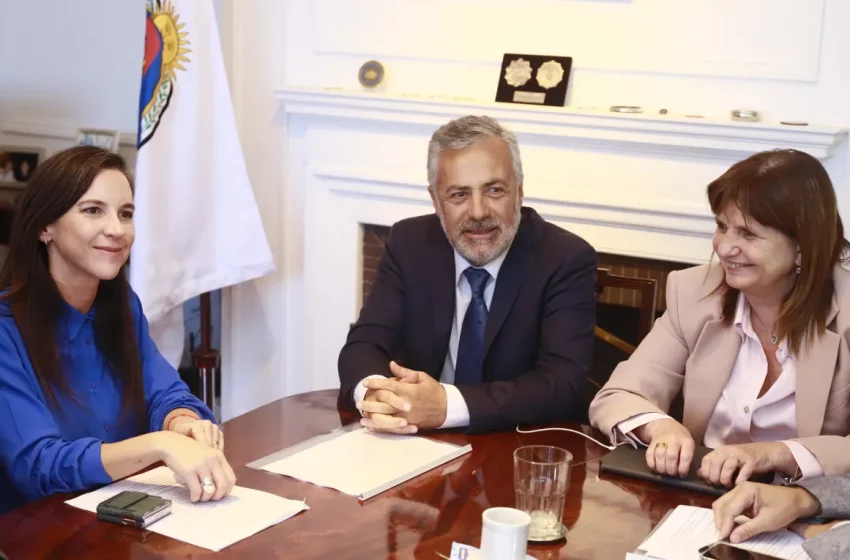  La ministra Bullrich se comprometió a estudiar las reformas en seguridad planteadas por Mendoza