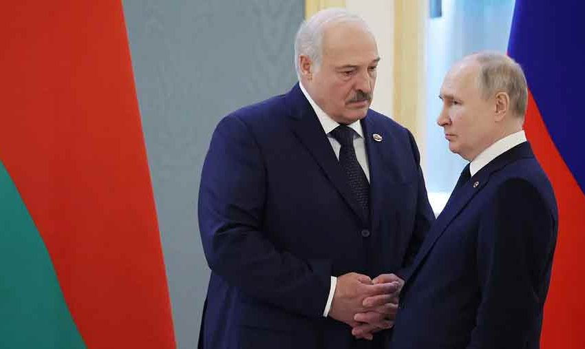  Putin se reúne con Lukashenko