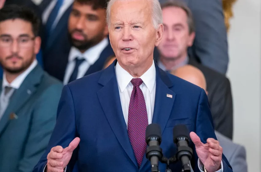  Biden dice que retiró su candidatura para no crear “distracciones” y ganar a Trump