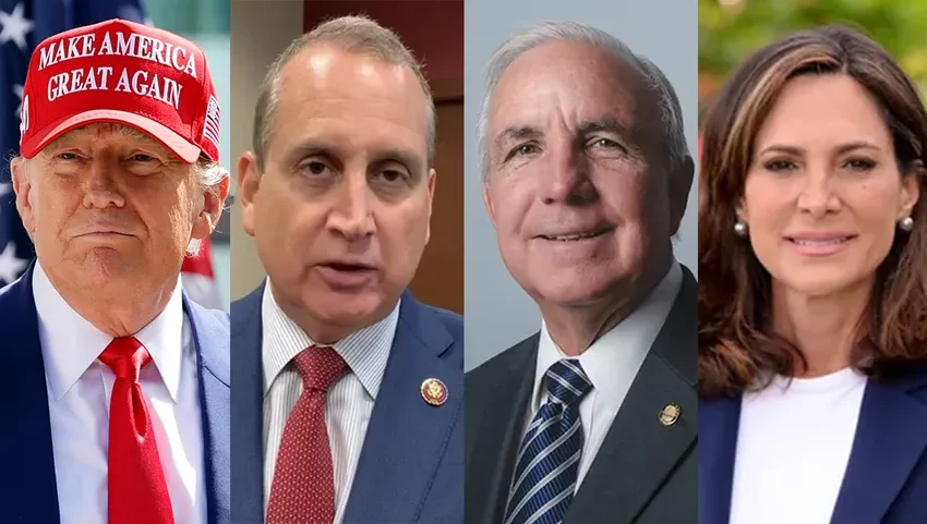  Trump anuncia apoyo a Díaz-Balart, Giménez y Salazar en Florida