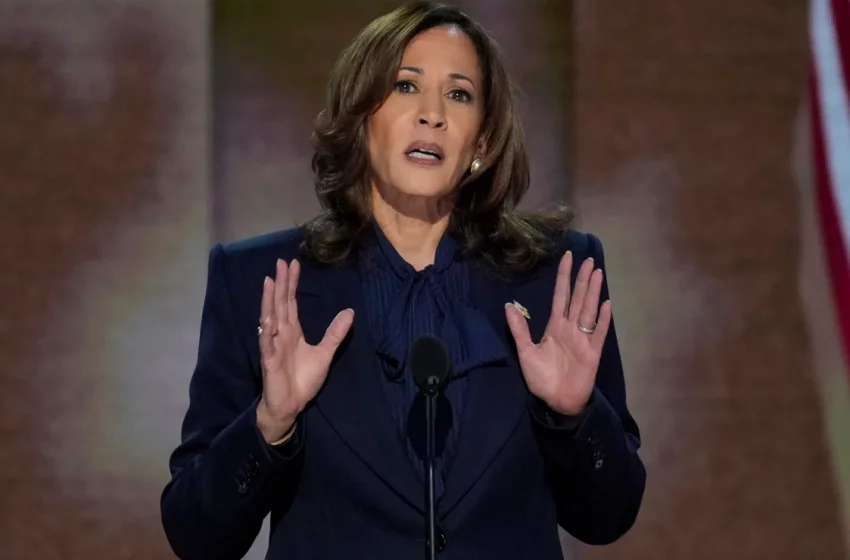  Kamala Harris acepta la histórica nominación demócrata a la presidencia