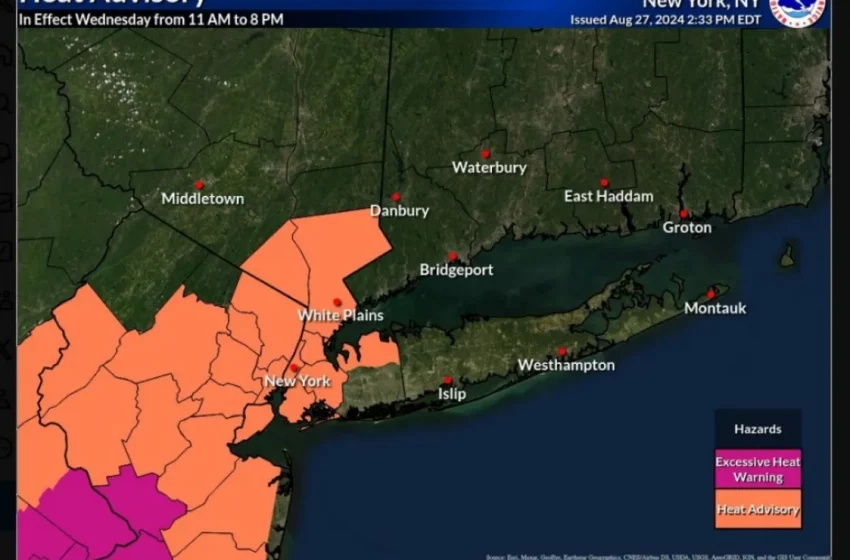  Alerta por calor extremo hoy en Nueva York: esperan más de 100 grados F