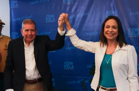 Oposición afina protesta en reunión con María Corina Machado y Edmundo González Urrutia