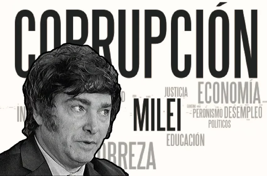  Día Internacional contra la Corrupción: Milei hace agua mientras Argentina se ahoga