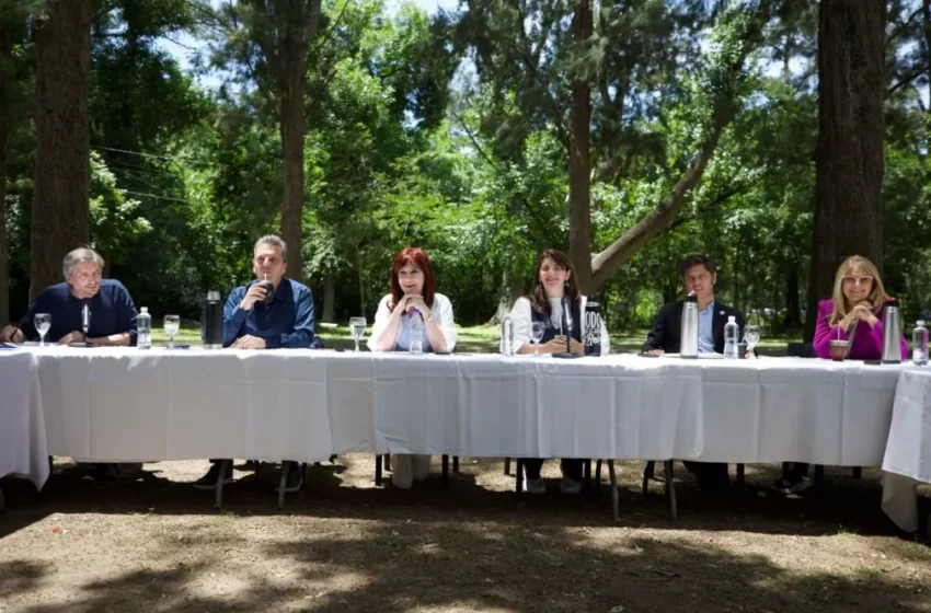  Hay foto, ¿hay tregua? CFK, Sergio Massa y Kicillof