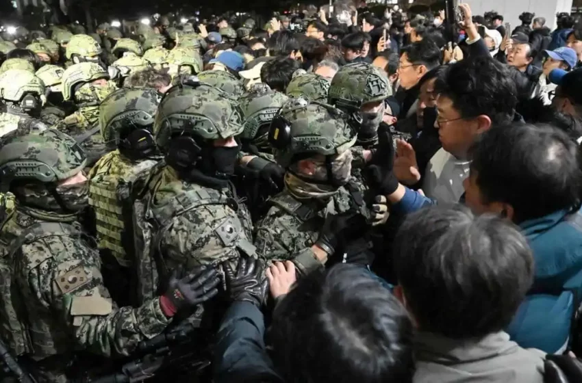  Corea del Sur: el Parlamento levantó el toque de queda impuesto por el presidente Yoon Suk-yeol