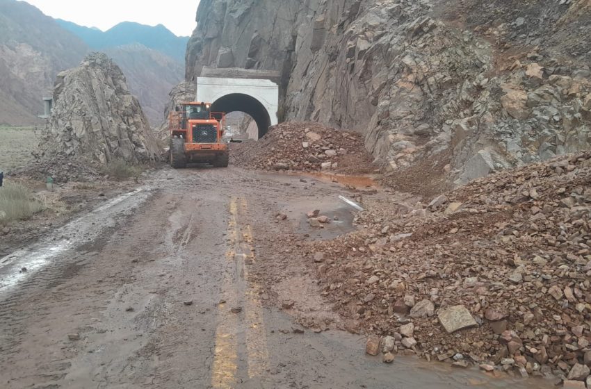  Habilitaron la ruta entre Uspallata y Potrerillos y se restableció el paso de Mendoza a Chile