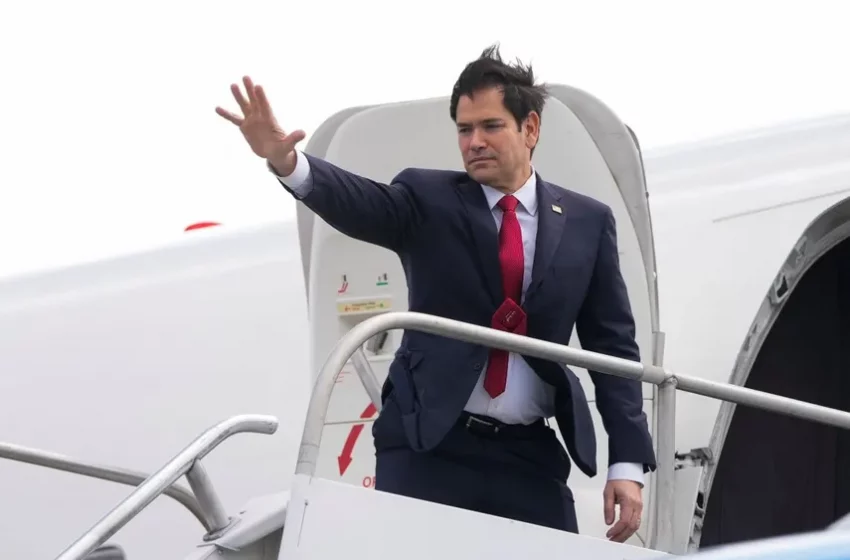  Marco Rubio llega a Guatemala para abordar la crisis migratoria